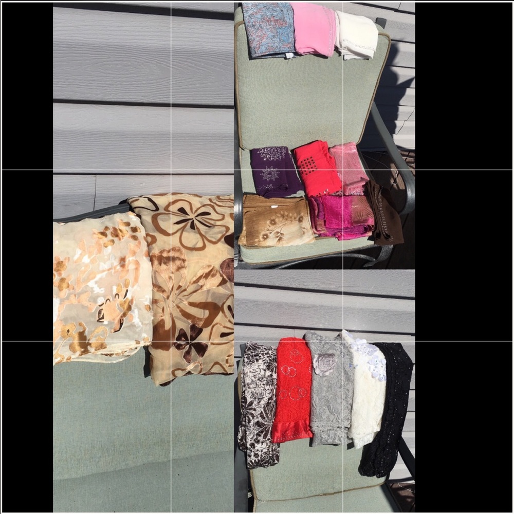 Scarves.. wraps..hijabs